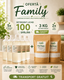Pachet Family — Detergent Lichid 5L/100 Spălări + Praf Magic 3kg