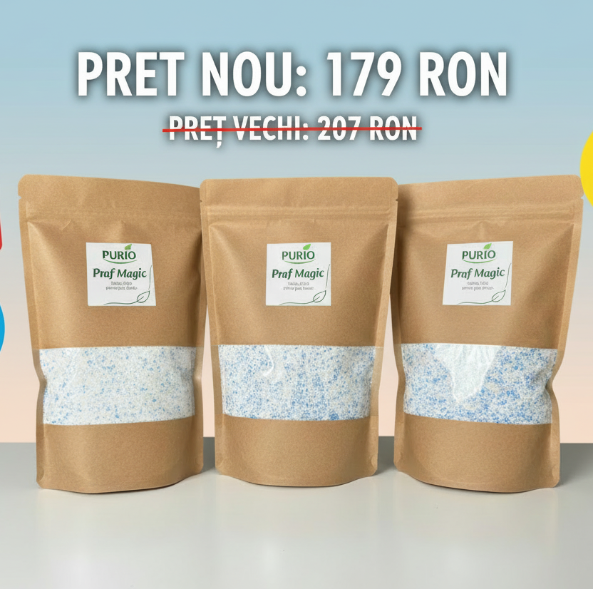 Pachet Economic – 3 × Praf Magic 1500 g